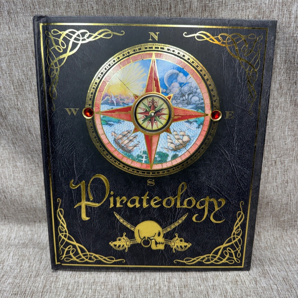 Pirateology The Pirate Hunter's Companion Hardcover Ology Book Working Compass